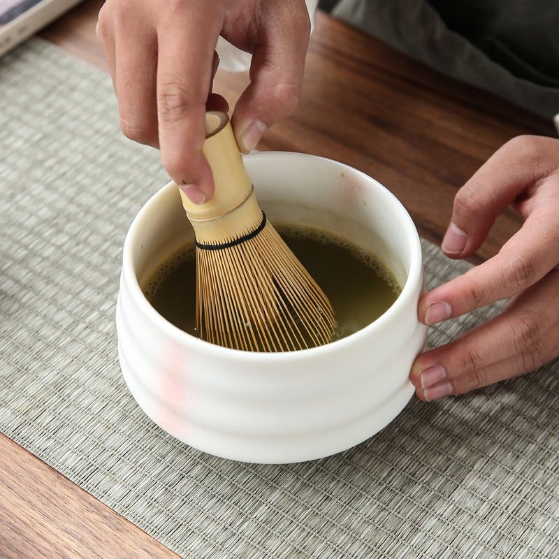 Round Matcha Bowl Ceramic Teaware Accessories