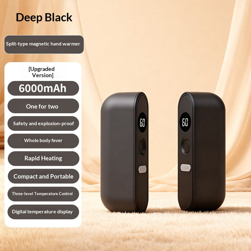 Portable Detachable USB Charging Magnetic Heating Hand Warmer