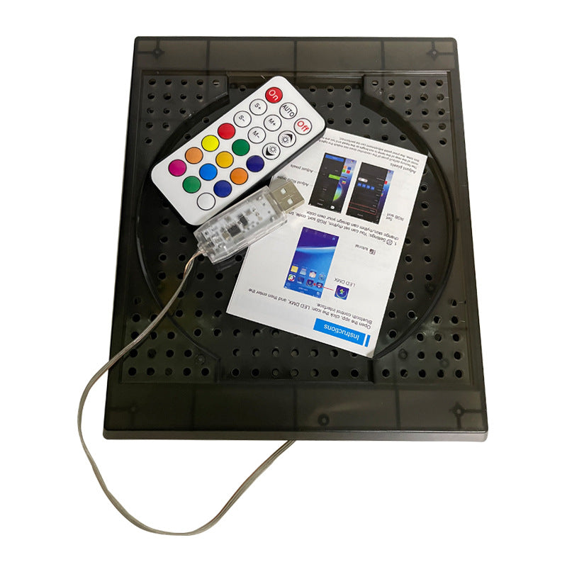 Luminescent Color Multi Functional RGB Cooling Base