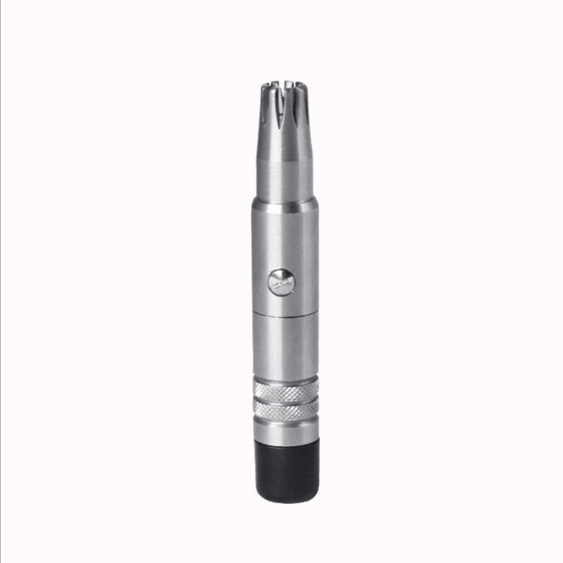 Manual Nose Hair Trimmer Unisex Scissors Cleaner