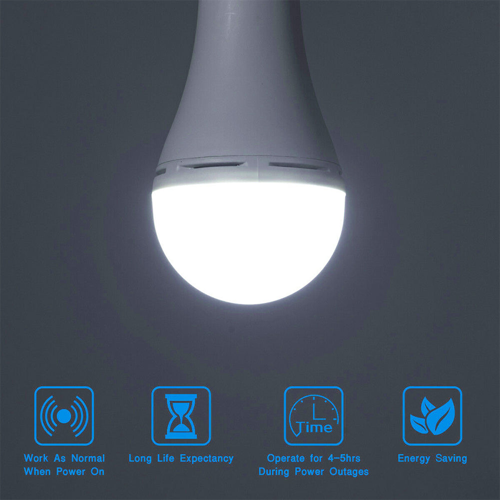 R70 LED Fast Charging Built-in Battery Emergency Light Lighting Bulb, Power -12W - Not Shipped On Weekends