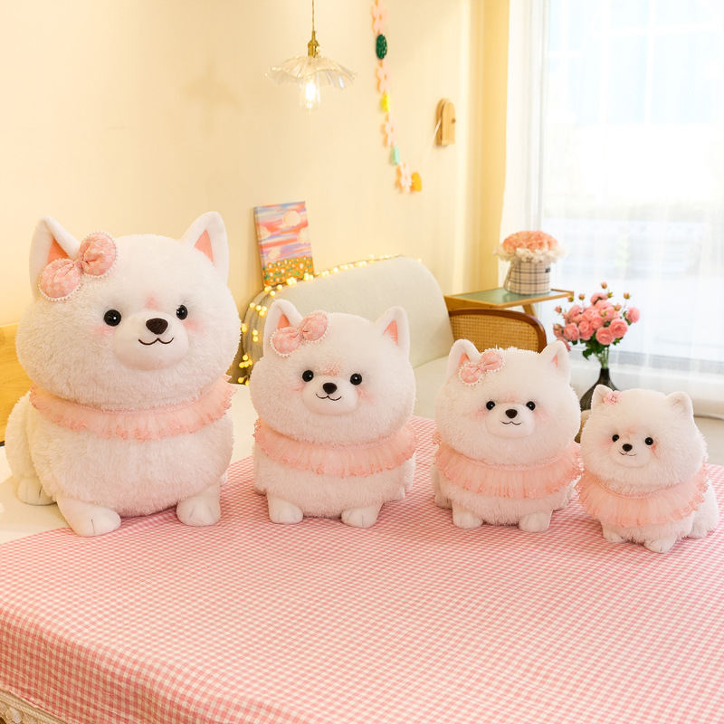Pomeranian Pillow Doll Plush Toys