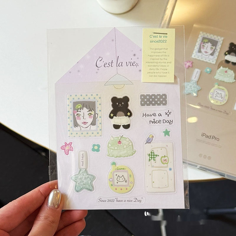 Cute DIY Planner Phone Case And Computer Stickers