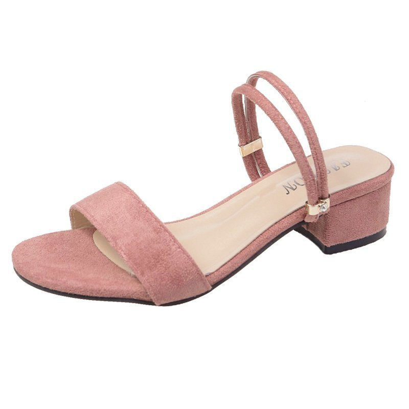 SpringSummer Fashionable Fairy Sandals Korean-style Open-toe Design