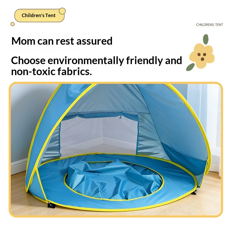 Childrens Indoor-outdoor Dual-use Folding Play Tent