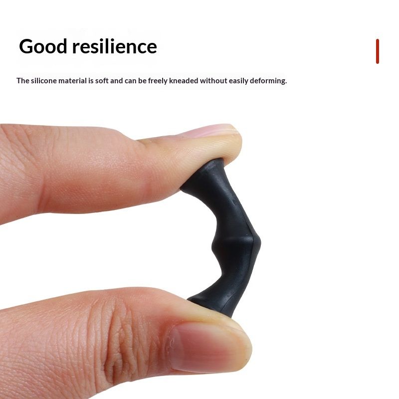 In-stock Wholesale Outdoor Archery Silicone Finger Tab With Roller