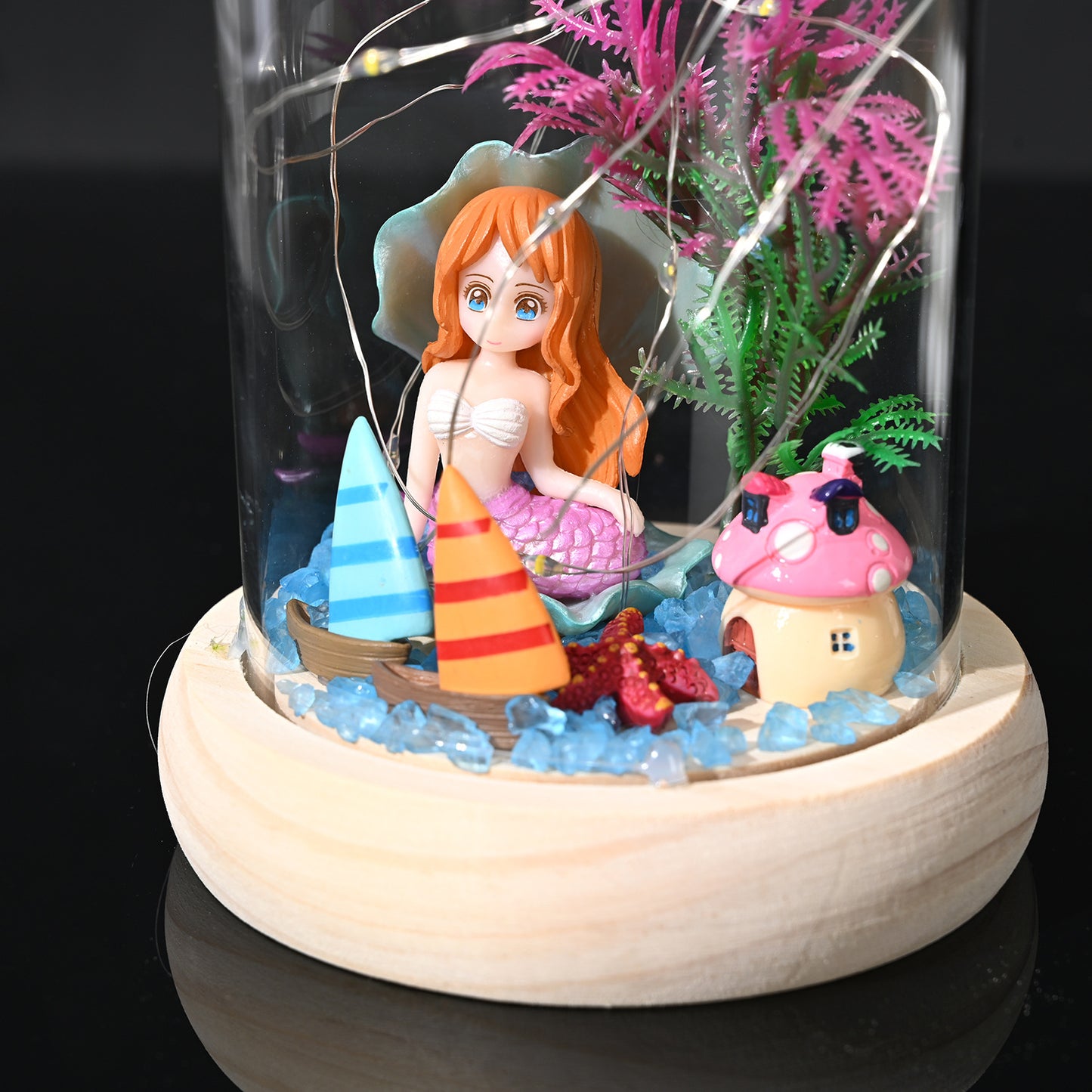 Desktop Ornament Gift Resin Glass Dome