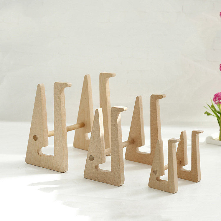 Bamboo And Wood Notebook Computer Cooling Bracket