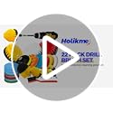 Holikme 22Pack Drill Brush Attachments Set,Scrub Pads & Sponge, Buffing Pads,Power Scrubber Brush,Car Polishing Pad Kit,Wa...