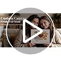 Personalized Mothers Day Idea Gifts for Mom from Daughter Son Kids Husband Custom Puzzles Sign Canvas Prints with Names fo...