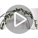 Mavee 28.8ft Artificial Wisteria Vine Garland (4x7.2ft), Silk Hanging Flowers Decor for Wedding Arch, Home Floral Arrangem...