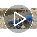 Backpack Beach Tanning Chair with Canopy Sun Shade & Face Hole, 6 Position Folding Lounge Sun Chair for Adults Outside Rea...