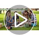 TDLOL 20000mAh Emergency Battery Powered Fan & LED Light, Battery Operated Rechargeable Fan for Power Outage, Car Defrosti...