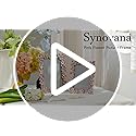 Synovana Pink Flower Picture Frame 4x6 Blossom Photo Frame for Tabletop Display, Decorative Flower Design Home Decor