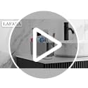LAFARA Toothbrush Holders for Bathroom Organizer Countertop, Detachable Anti-Slip Large Electric Toothbrush Holders, Brush...