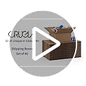 CRUGLA 40 Packs 8x6x6 Shipping Boxes Cardboard Boxes Shipping Box for Business Packaging Thin Box
