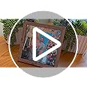 TOFOREVO Picture Frames 8x10 Set of 2 Distressed White Wood Grain Photo Frame for Gallery Wall Mounting or Tabletop Display