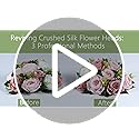 BLOSMON Dusty Rose Flowers Centerpieces: 10 Pieces Pink Roses Artificial Flower Balls for Wedding Dinning Table - Fake Sil...
