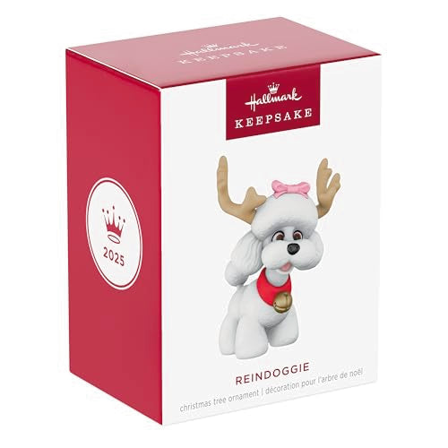 Hallmark Keepsake Christmas Ornament, Reindoggie, Gifts for Dog Lovers