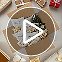 CRUGLA 12x12x12 Shipping Boxes 10 Pack, White Corrugated Cardboard Boxes with Side-Lock and Pre-Applied Double-Sided Tape,...