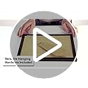 Americanflat 8.5x11 Diploma Frame with Shatter-Resistant Glass - Document Frames with Engineered Wood - Legacy Collection...