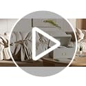 Decorative Photo Storage Box - Linen Photo Box Organizer with Dividers, Fits Holds Up to 1700 Pictures and 4x6 Photos, Mem...