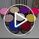 NATROSES Gifts for Her 27 Piece Forever Preserved Roses in a Box, Preserved Flowers for Delivery Birthday, Flowers Gifts f...