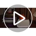 SOULORIGIN Essential Oil Diffuser, Flame Effect Aromatherapy Diffuser with 7-Color LED Lights & Auto Shut-Off, Ultrasonic ...