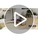 Outsunny Folding Chaise Lounge Chair, Patio Sun Tanning Chair, Outdoor Chaise Lounger with 4-Position Reclining Back, Brea...
