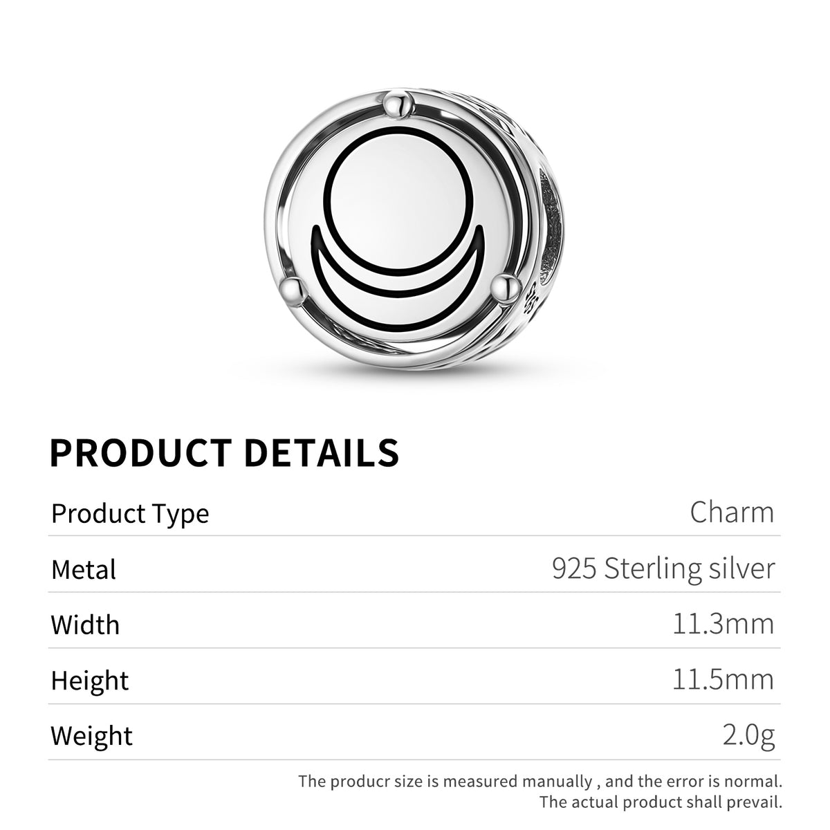 925 Sterling Silver Templar The Sign Of Allat Charms For Bracelets & Necklaces Pendants Beads Jewelry Fit Pan Bracelet Charm Ethnic Cultural Symbols Gifts For Women