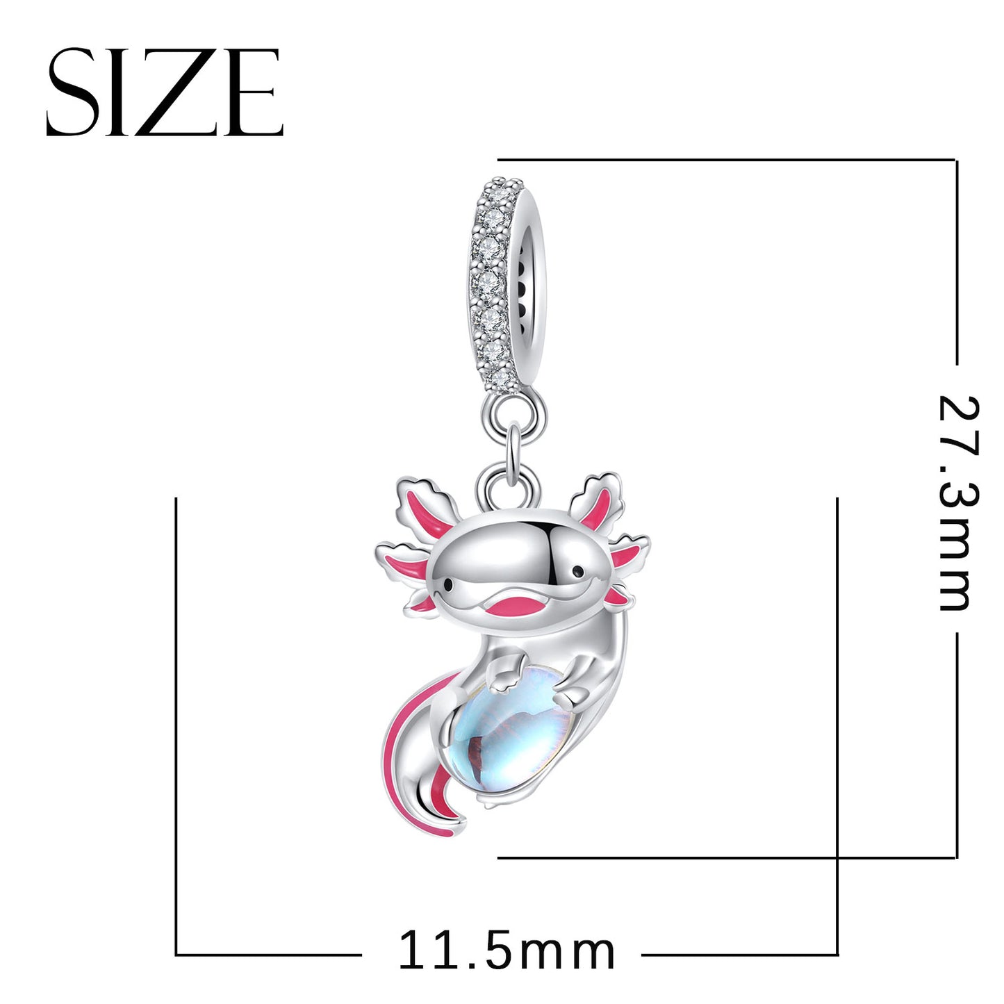 Panda Baby Charm 925 Sterling Silver Enamel Pendant Bead For DIY Charm Bracelet Necklace Cute Animal Jewelry Gift