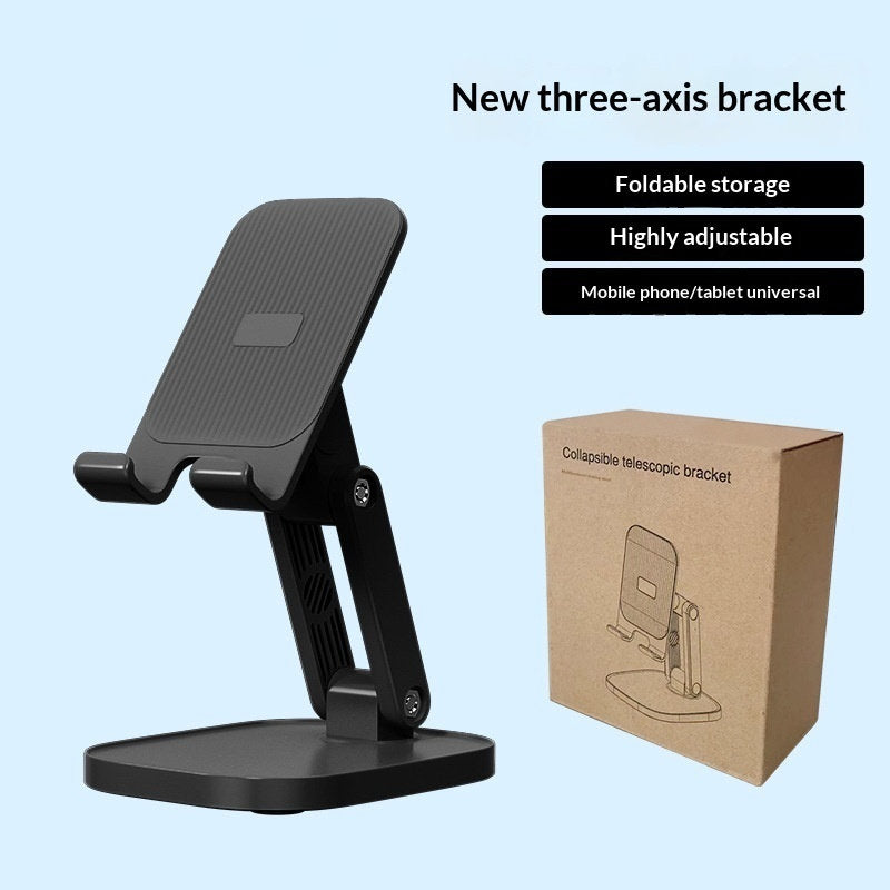 New Mobile Phone Stand For Desktop, 360-degree Rotation, Foldable, Adjustable Lift, Lazy Tablet And Phone Stand