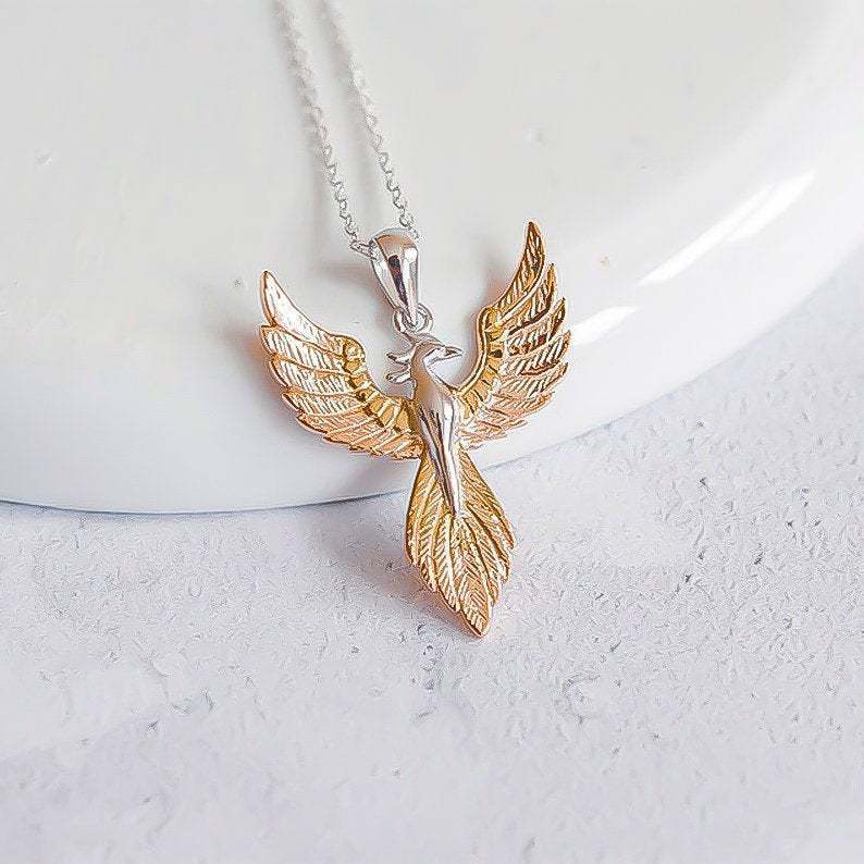 Phoenix Pendant Necklace Trendy Sweater Chain A Gift For Both Men And Women