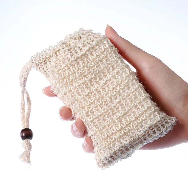 Linen Gauze Flannel Cotton Cosmetic Accessories Storage Bag