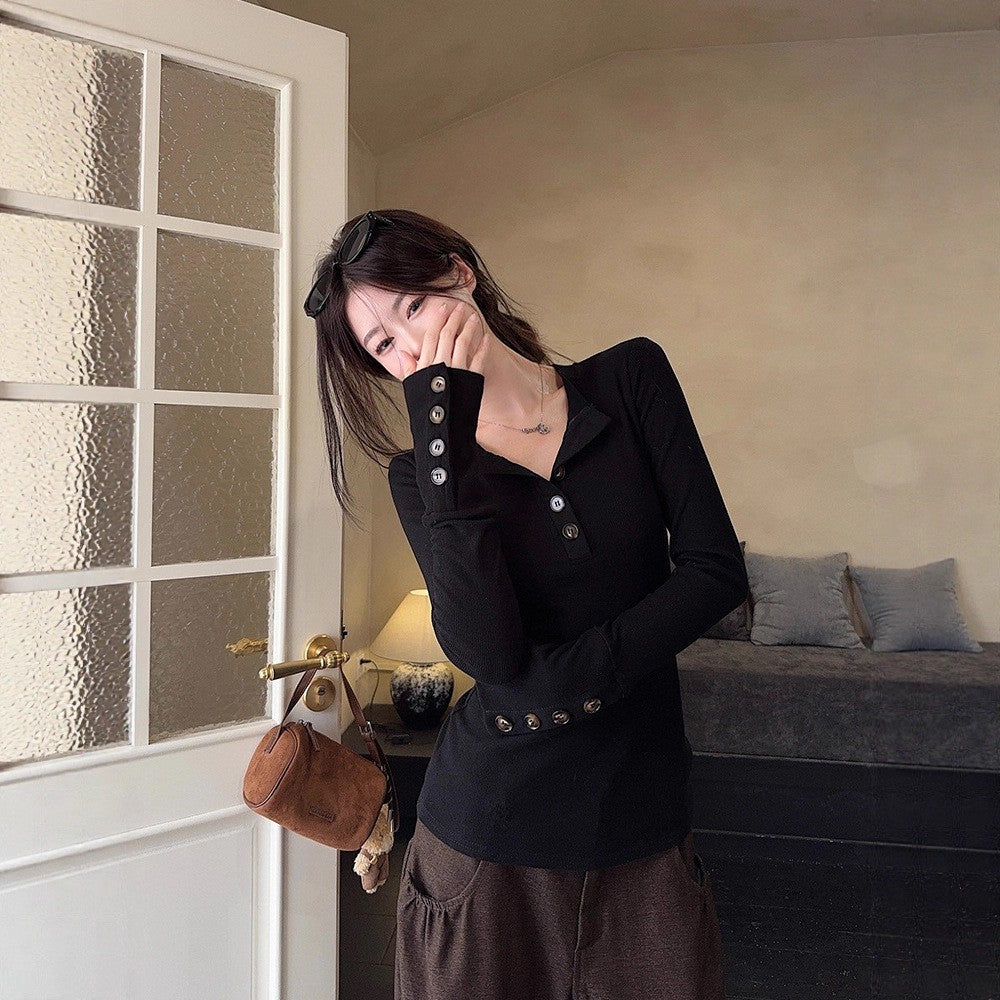 Women's Stylish Slim-fit Korean-style Innerwear Top