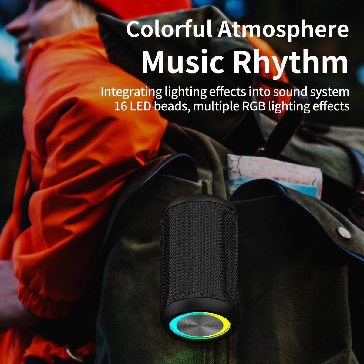 Portable Home Subwoofer Speaker For Outdoor Use
