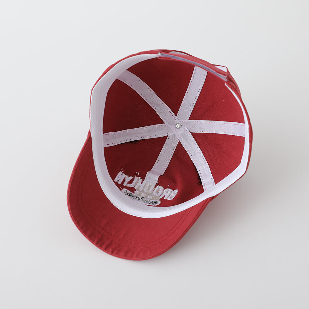 Solid-color Three-dimensional Multi-letter Embroidered Adjustable Cartoon Ears Cute And Casual Children's Baseball Cap Suitable For Outdoor Sports And Daily Use