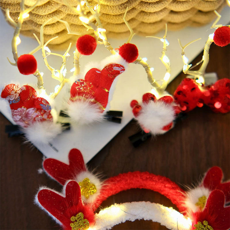 Headband New Year Creative Hair Accessories New Year's Day Annual Meeting Activity Luminous