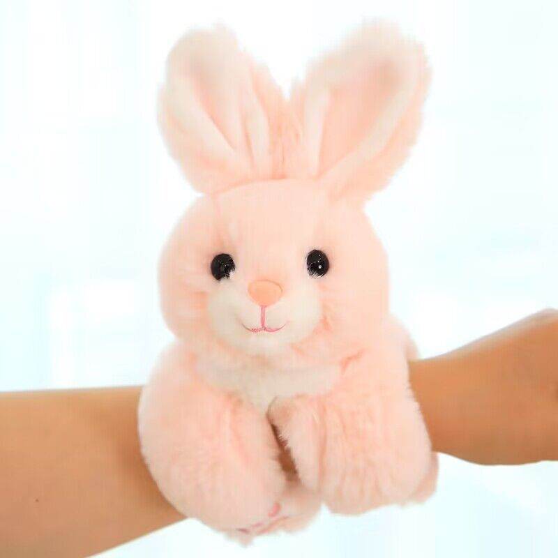Ring Pop Lesser Panda Tiger And Rabbit Doll Plush Toy Wrist Accessories