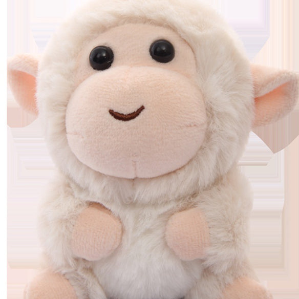 Cute Cartoon Monkey Doll Plush Toy Pendant Key Chain Accessories