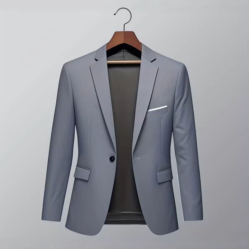Mens Business-Casual Formal Suit Korean Style