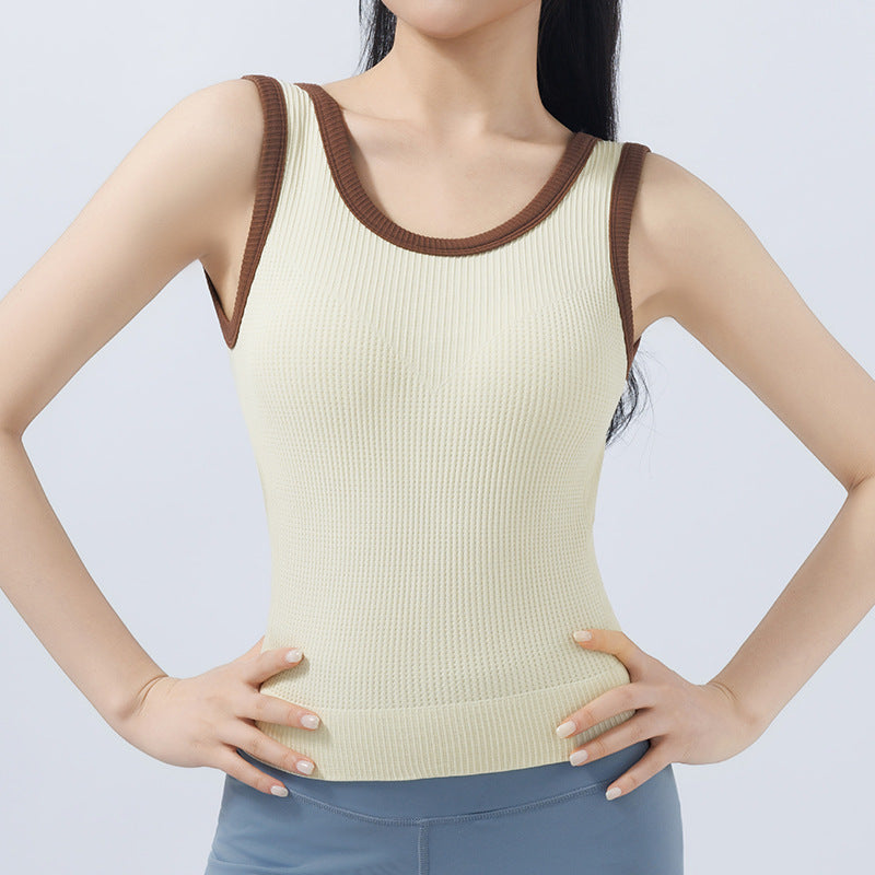 Running Fitness And Yoga Tank Topbra