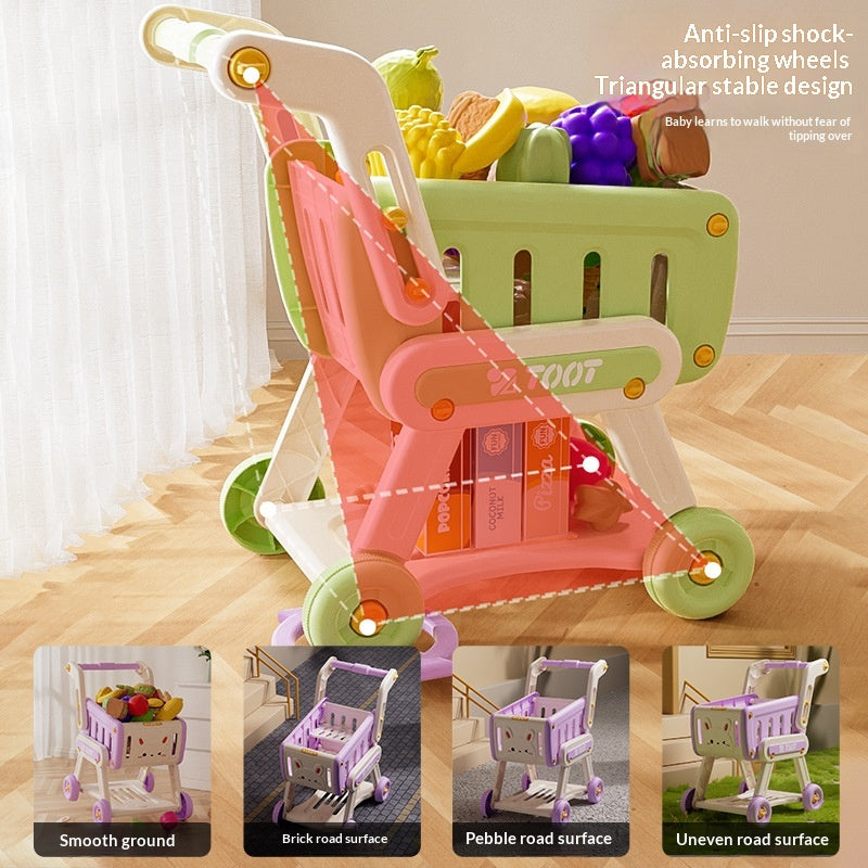 Kitchen Kids Toy Fruit Cart Gift