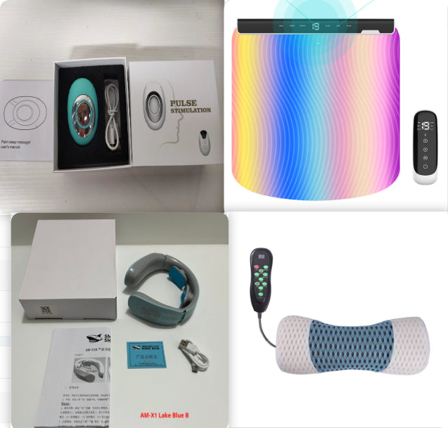 Intelligent Charging Hand-held Pulse Decompression Insomnia Help Device