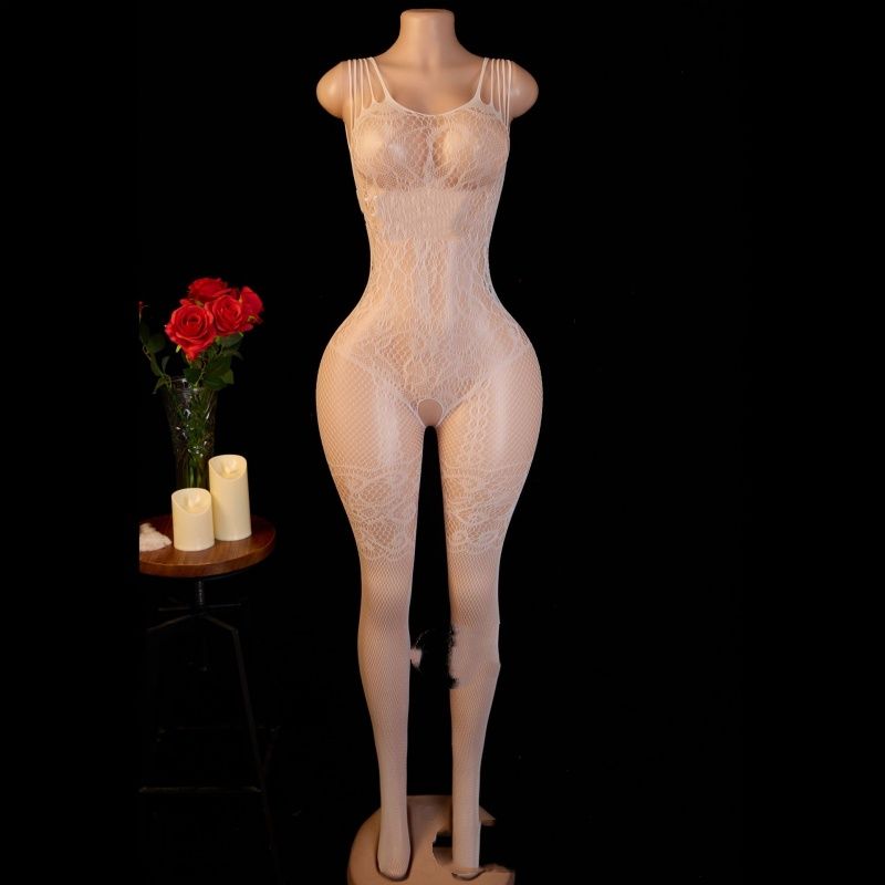 Sexy Bodysuit With A Crotchless Design Best-selling One-piece Stockings