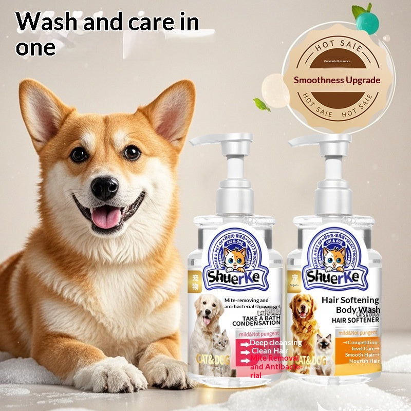 Pet Shampoo Antibacterial And Deodorizing For Cats And Dogs