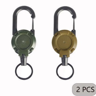 Lure Retractable Buckle Accessories Anti-lost Connecting Rope For Fishing Rod Can Buckle