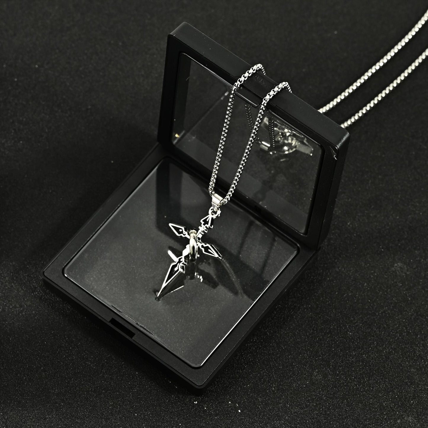 Cross Pendant Men's Necklace Men's Fashion Brand All-match Chain Accessories Men's Fashion Sweat Pendant Titanium Steel Chain