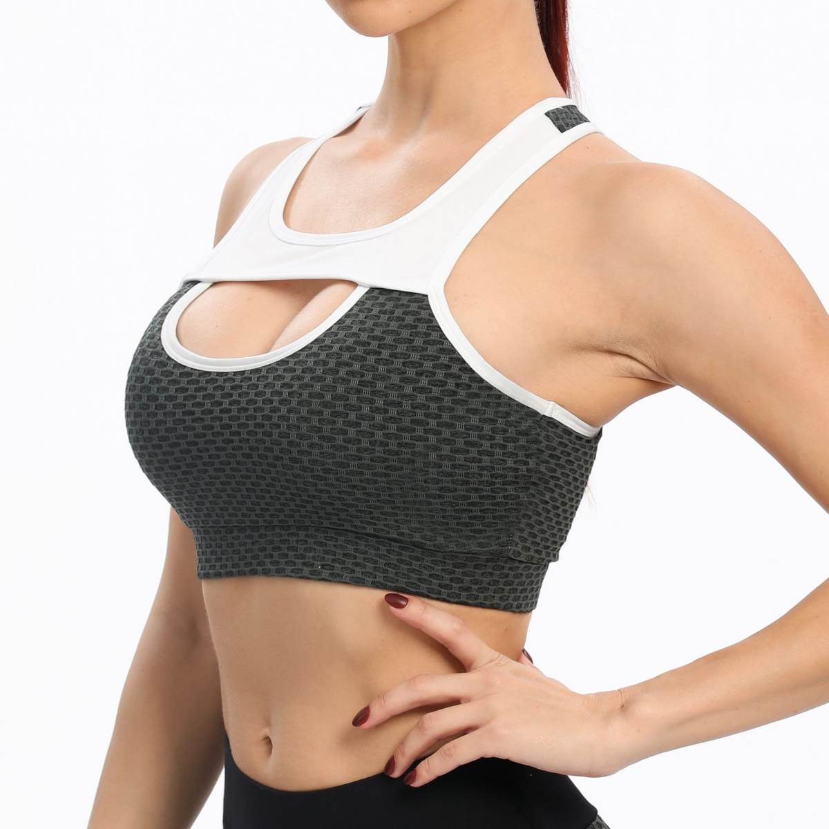 Honeycomb Bubble Yoga Tank Top