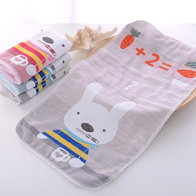 Cotton Face Towel For Home Use Soft And Highly Absorbent Perfect For Babies
